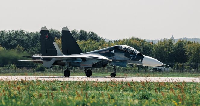 Rosyjskie myśliwce Su-30SM