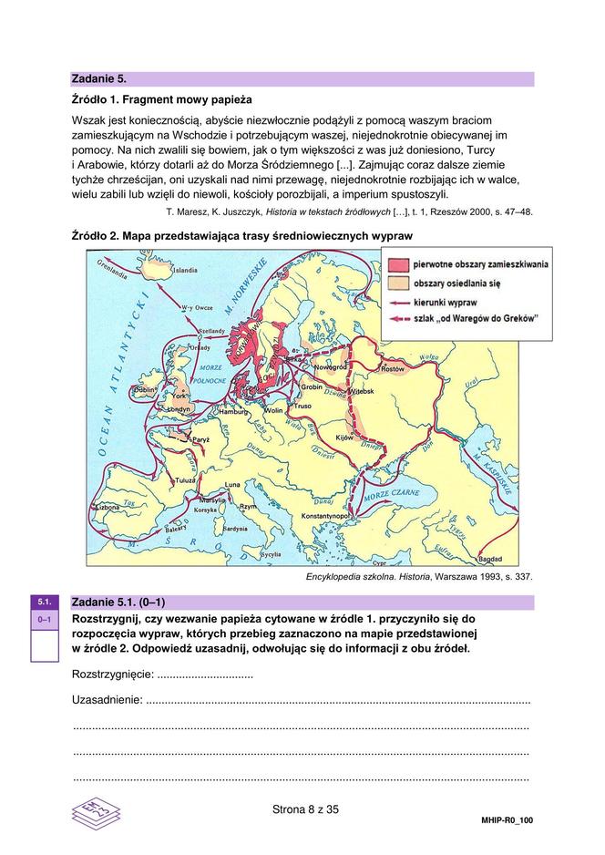 Matura 2024. Historia rozszerzona. ARKUSZE CKE nowa formuła 2023