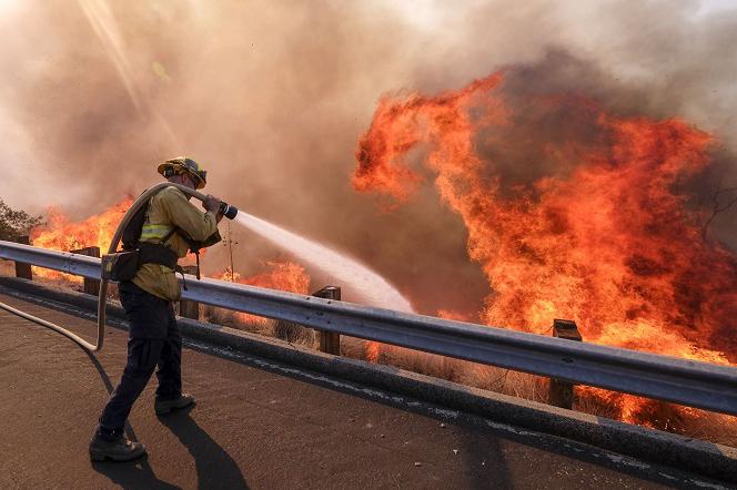 Pożary w Kalifornii 2018 - MAPA zagrożeń