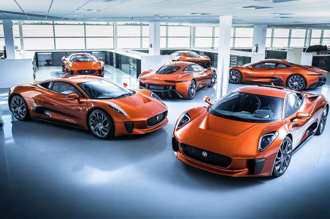 Jaguar C-X75 z filmu "Spectre"