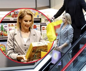 Marta Nawrocka wybrała się po prezenty na Dzień Dziecka. Dzieci będą zachwycone! [ZDJĘCIA]