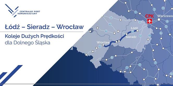 Przebieg trasy KDP na Dolnym Śląsku 