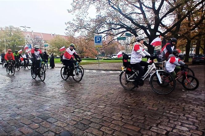 Niepodległościowy Rajd Rowerowy w Szczecinie