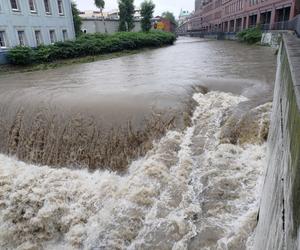 Bielsko-Biała. Skutki ulewy