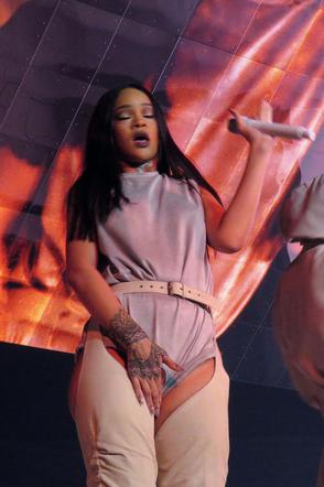 Rihanna zdjęcia z koncertu