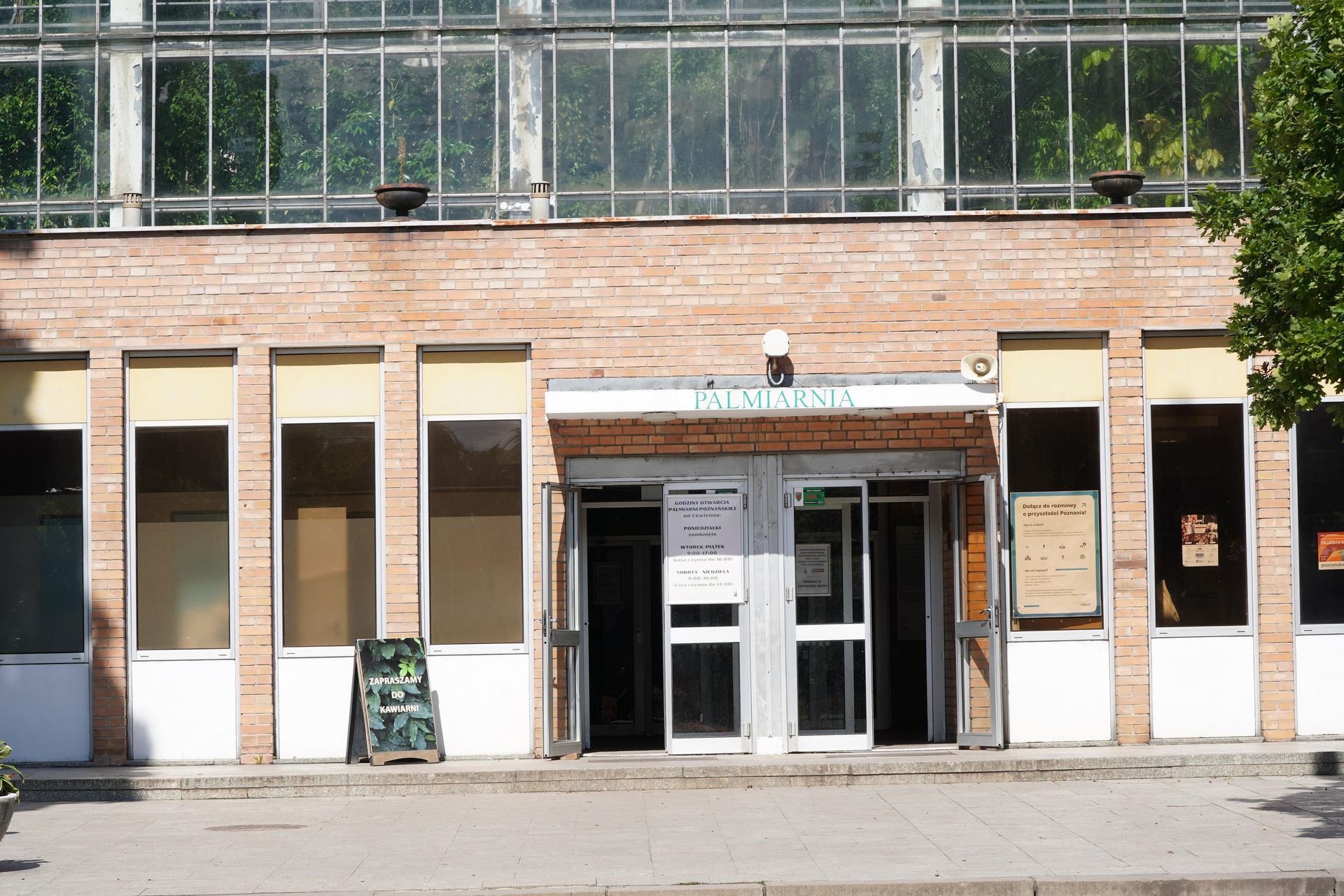 Palmiarnia Poznańska przed przebudową
