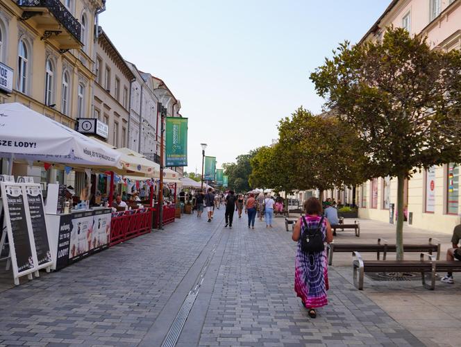 Wrześniowy upał w Lublinie i spokój w centrum miasta