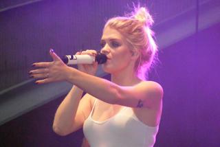 Koncert Margaret w parku koło Areny w Poznaniu