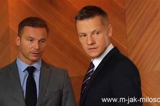 M jak miłość odc. 1112. Piotrek (Marcin Mroczek), Andrzej (Krystian Wieczorek)