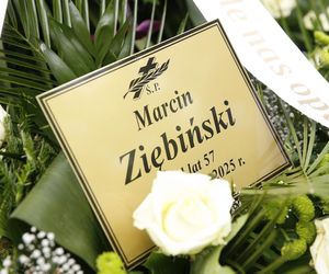 Pogrzeb Marcina Ziębińskiego.