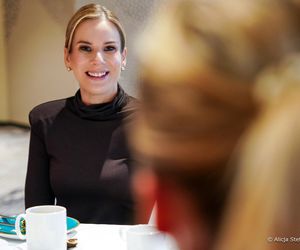 Marta Nawrocka spotkała się z reprezentacją Polski kobiet