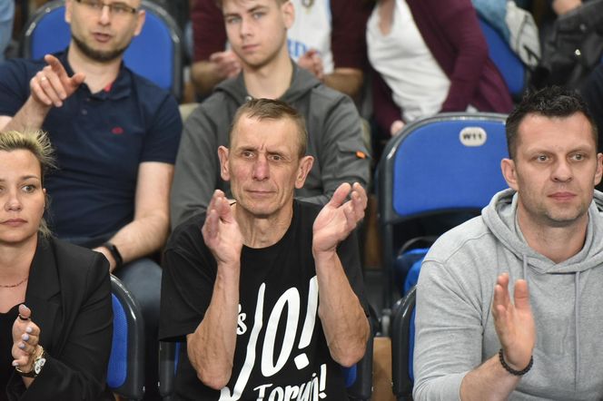 Arriva Polski Cukier Toruń - Anwil Włocławek, zdjęcia kibiców i zawodników z 4. meczu fazy play-off Orlen Basket Ligi