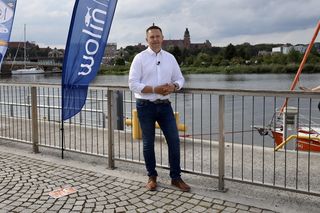 Wolin z rybą na talerzu