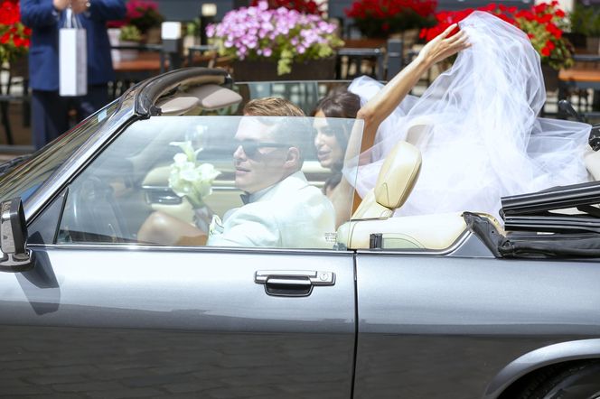 Ślub jak z bajki! Syn Marioli Bojarskiej-Ferenc powiedział tak. Panna młoda nie ukrywała brzuszka