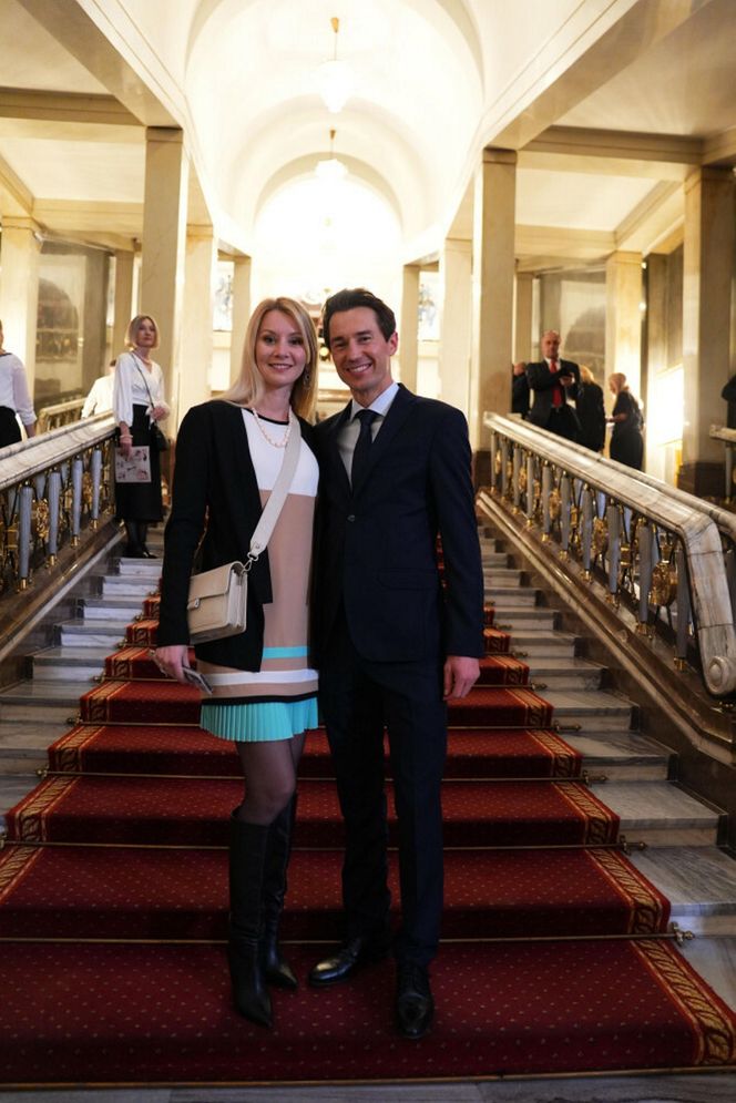 Kamil Stoch z żoną na Konkursie Chopinowskim