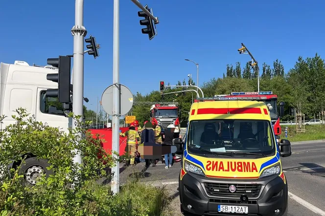 Bielsko-Biała: 32-letni motocyklista zginął w wypadku