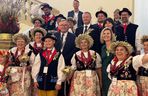 Koło Gospodyń Wiejskich w Puszynie na Dożynkach Prezydenckich w Warszawie
