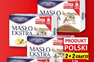  Polskie mało ekstra 82 proc. Polmlek - 2,99 zł/200 g 