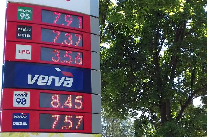 Ceny paliwa w Kielcach