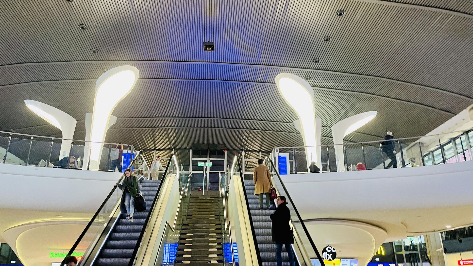 Dworzec Warszawa Centralna - antresola