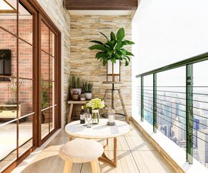 Nowoczesny balkon