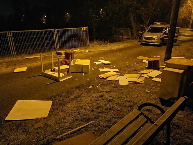 Nocne eksplozje w Nowej Hucie