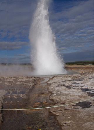 Islandia - Geysir wszystkich gejzerów