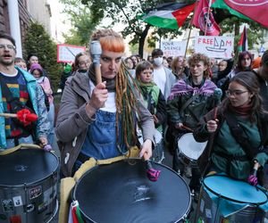 Manifestacja przed siedzibą MSZ w Warszawie (2.10.2025)