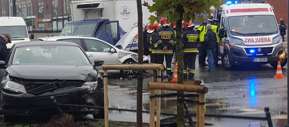 Wypadek na skrzyżowaniu Sienkiewicza i Piłsudskiego