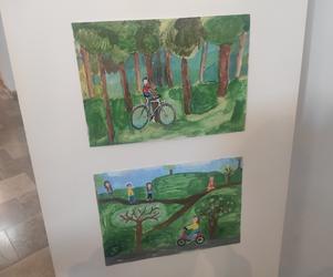 Pracę na konkurs Zarażeni rowerem - zainspirowani Malczewskim