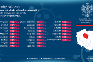 Raport koronawirusowy. Stan na 10.08