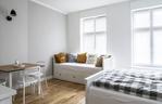 Apartament w Sopocie: skandynawskie wnętrza nad morzem