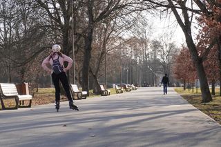 Rolki i deskorolki. Mieszkańcy Lublina poczuli wiosnę w Parku Ludowym!