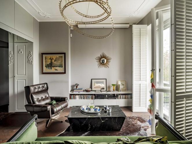 Aranżacja mieszkania w starej kamienicy. Przedwojenne wnętrze w nowoczesnym wydaniu