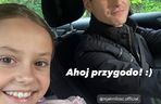 	M jak miłość nowy sezon.  Adam Karski (Patryk Szwichtenberg), Hania (Wiktoria Basik) na planie