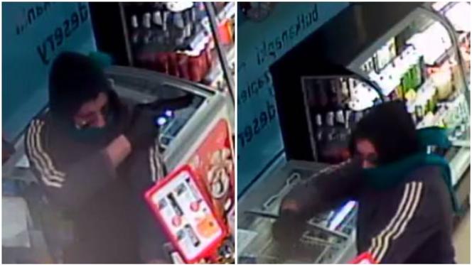 Weszli na stację paliw i wyjęli broń! Sprawcy napadu pod Iławą nieuchwytni, ale jest WIDEO