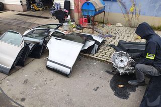 Sklep z kradzionymi częściami