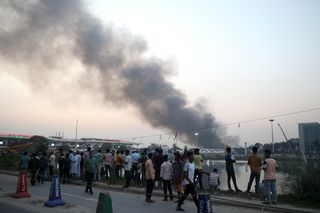 Na lotnisku w Dhace, stolicy Bangladeszu, doszło do pożaru