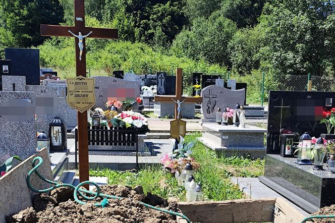 Tragedia w Starej Wsi. Pogrzeb Justyny i Zbigniewa