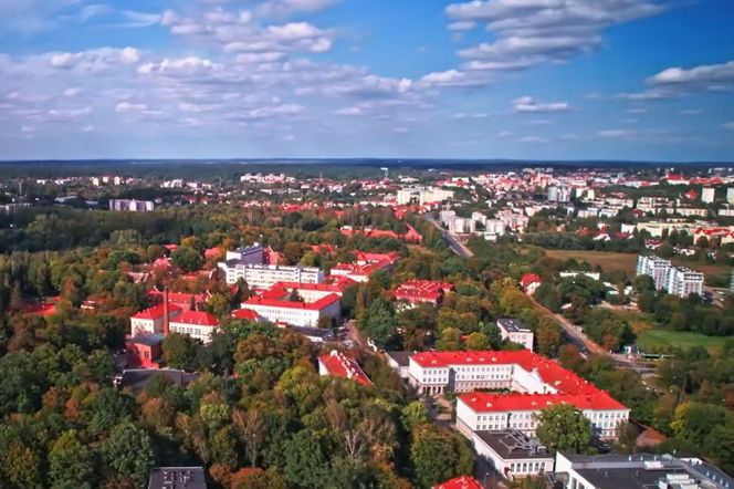 To najpiękniejsze miasteczko studenckie w Polsce. Zobacz, jak wygląda Kortowo z lotu ptaka [ZDJĘCIA, NAGRANIE]