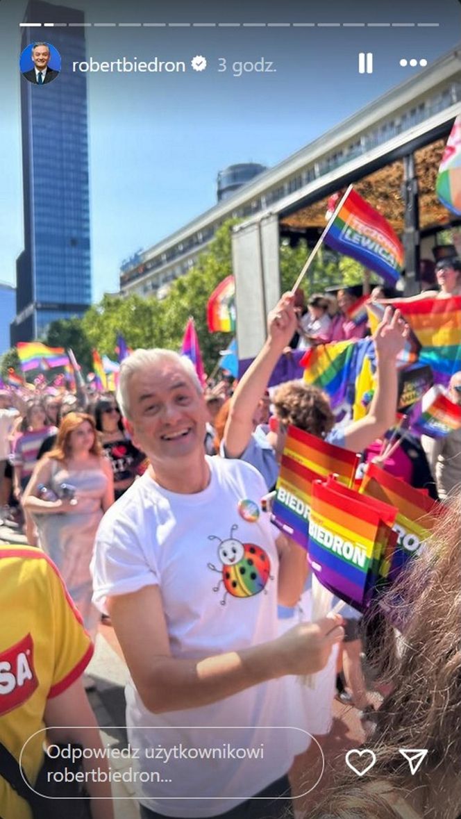 Parada Równości z politykami.