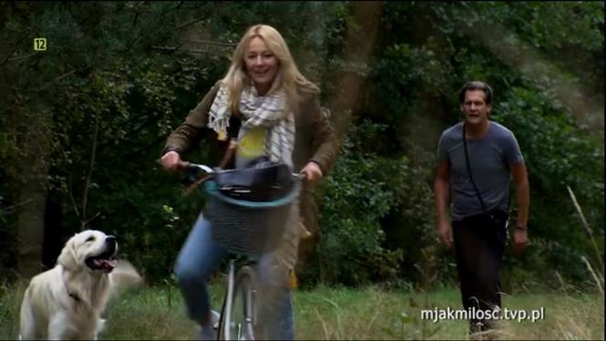 M jak miłość. Agata (Katarzyna Kwiatkowska), Maciek (Marcin Janos Krawczyk)