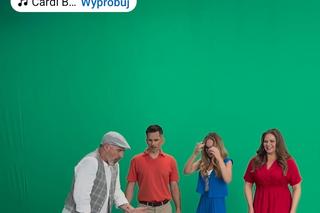 	M jak miłość nowa czołówka 2024. Anita (Melania Grzesiewicz), Kamil (Marcin Bosak), Sylwia (Hanna Turnau), Adam Werner (Jacek Kopczyński)