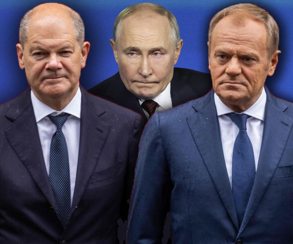 Scholz + Putin + Tusk