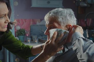 M jak miłość, odcinek 1841. Aleksandra (Małgorzata Pieczyńska), Erwin (Andrzej Dopierała)