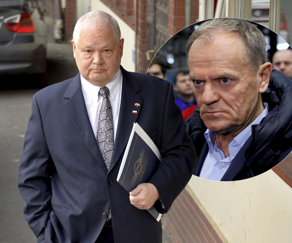 Adam Glapiński, Donald Tusk