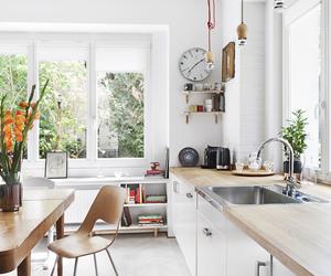 Podłoga drewniana w kuchni