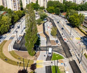 Tramwaj na Stegny w Warszawie w przeddzień otwarcia