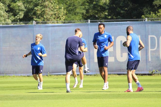 Trening Lecha Poznań przed meczem z Zagłębiem Lubin