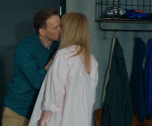 Barwy szczęścia, odcinek 3130. Agnieszka (Katarzyna Tlałka), Łukasz (Michał Rolnicki)